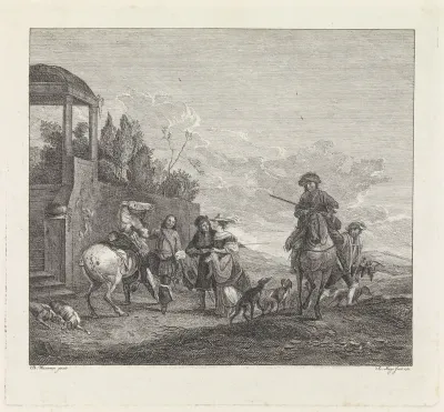 Begin van de jacht
