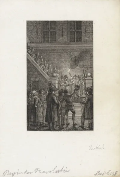 Begin van de revolutie te Amsterdam, 1787