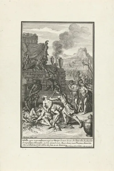 Begrafenis en lijkspelen van Patroclus