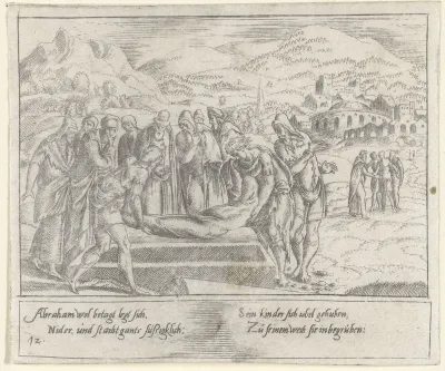Begrafenis van Abraham