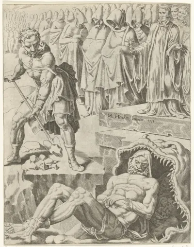 Begrafenis van de rijke man