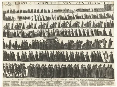 Begrafenis van Frederik Hendrik, 1647