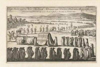 Begrafenis van Hendrik Adriaan van Rheede tot Drakestein, 1692