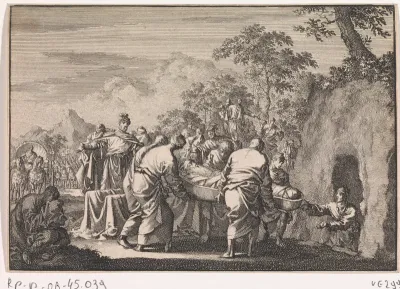 Begrafenis van Jakob