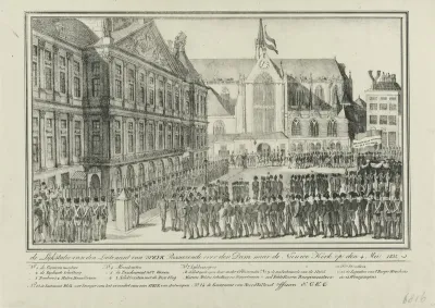Begrafenis van Jan van Speyk, 1832