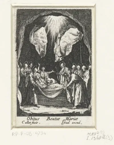Begrafenis van Maria