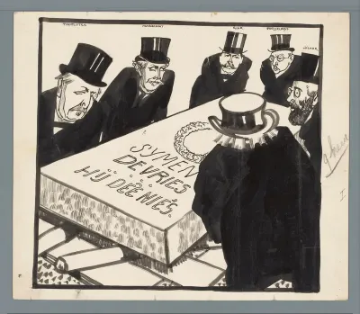 Begrafenis van Simon de Vries