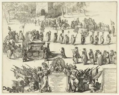 Begrafenis van veldmaarschalk Paulus Wirtz, 1679