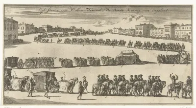 Begrafenis van Willem III, 1702