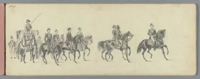 Begrafenisstoet van Anna Paulowna (blad 4), 1865