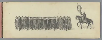 Begrafenisstoet van Anna Paulowna (blad 5), 1865