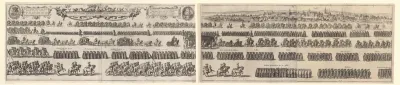 Begrafenisstoet van Maurits van Hessen-Kassel