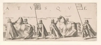 Begrafenisstoet van Willem van Oranje, blad 4