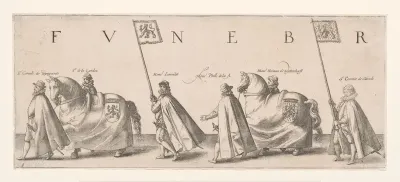Begrafenisstoet van Willem van Oranje, blad 5
