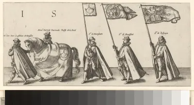 Begrafenisstoet van Willem van Oranje, blad 6