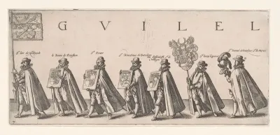Begrafenisstoet van Willem van Oranje, blad 7
