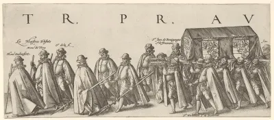 Begrafenisstoet van Willem van Oranje, blad 9