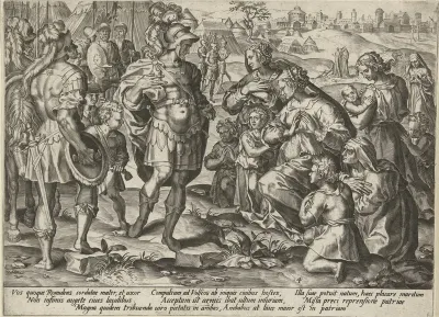 Begroeting van Romulus