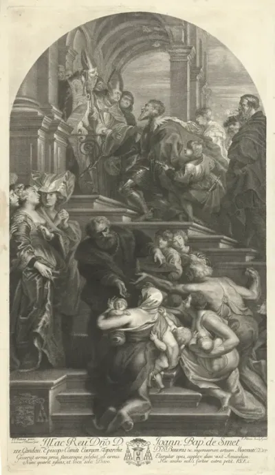 Bekering van de Heilige Bavo van Gent