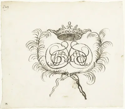 Bekroond monogram GTB