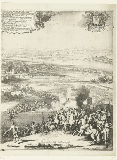 Beleg en inname van Philippsburg (rechterblad), 1676