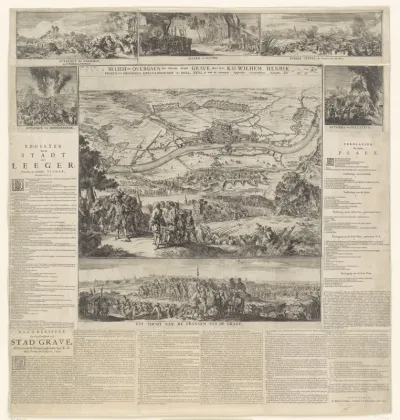 Beleg en verovering van Grave door Willem III, 1674