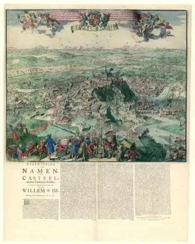 Beleg en verovering van Namen, 1695