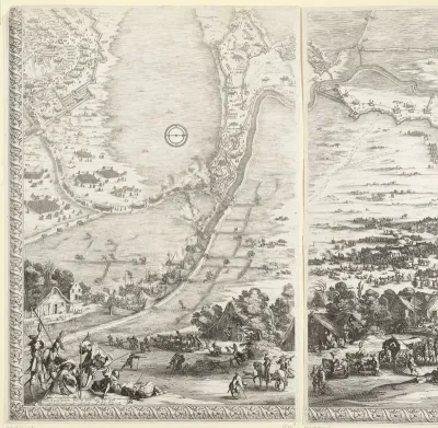 Beleg van Breda, 27 augustus 1624-5 juni 1625 (deel linksonder)
