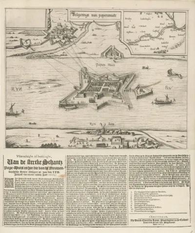 Beleg van de schans Papenmuts, 1622