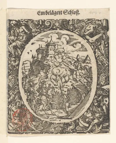 Beleg van een kasteel