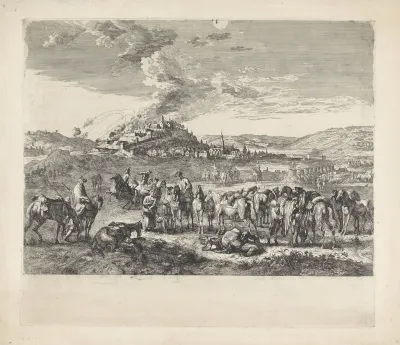 Beleg van het kasteel van Namen, 1695