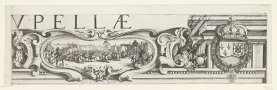 Beleg van La Rochelle, september 1627-oktober 1628 (randwerk, deel rechtsboven)