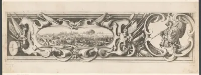 Beleg van Saint Martin op het Île de Ré, juli-november 1627 (randwerk, deel rechtsonder)