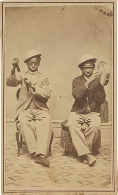 "Bell Boys at the Barrett House, Burlington, Iowa"