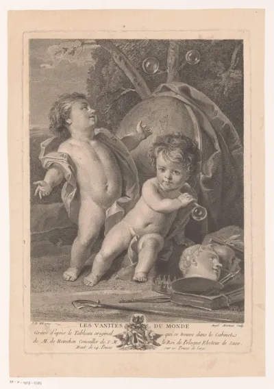 Bellenblazende putti