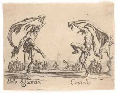 Bello Sguardo and Coviello. Balli di Sfessania series