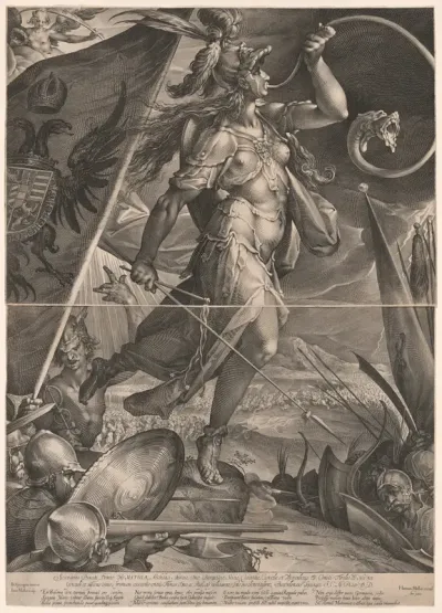 Bellona Leading the Imperial Armies