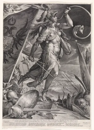 Bellona voert de keizerlijke troepen aan