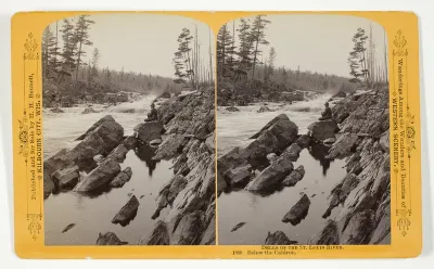 Below the Caldron, No. 1809 from the series "Dells of the St. Louis River"