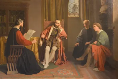 Benedetto Varchi Reads His Storia Fiorentina to Cosimo I