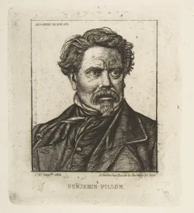 Benjamin Fillon, after a photograph