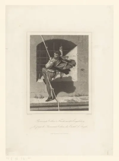 Benvenuto Cellini's vlucht uit de Engelenburcht