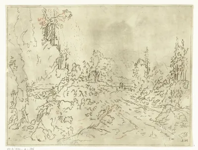 Bergachtig landschap