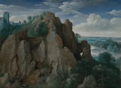 Bergachtig landschap
