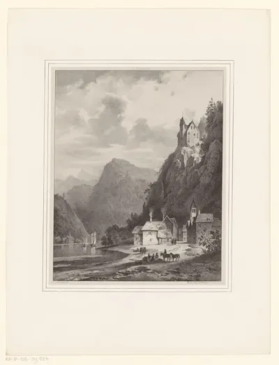 Bergdorp aan het water