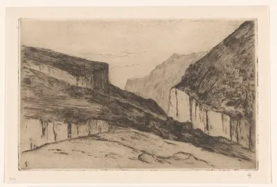 Berglandschap bij Lauterbrunnen