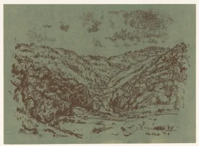 Berglandschap in Monts du Cantal