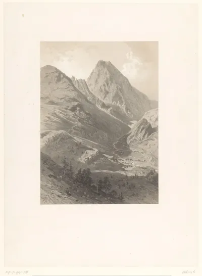 Berglandschap met dal