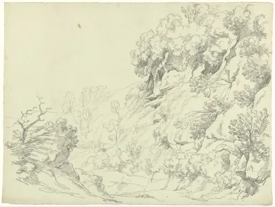 Berglandschap met rotsformaties