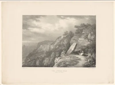 Berglandschap nabij Hastings